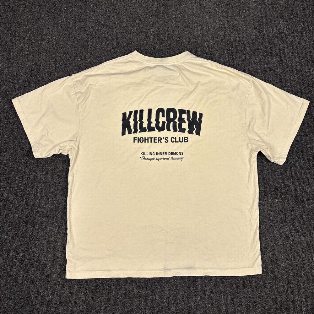 Kill Crew Apparel T Shirt Fighters Club Porrada Series Tour Gym T Shirt Size 4XL